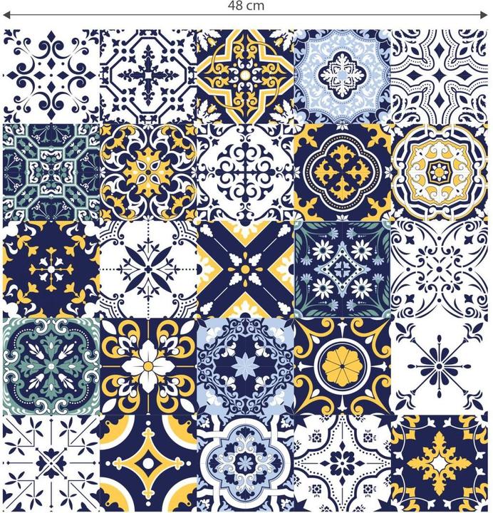 Actual product image Trenddeko Moroccan tiles (0.48 x 5.28 m)