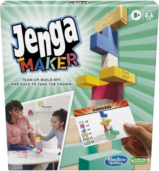 Produktbild Hasbro Gaming Gaming - Jenga Maker (F4528) (Finnisch, Schwedisch)