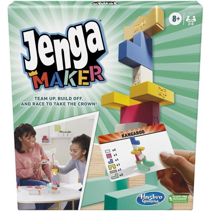 Hasbro Gaming Gaming - Jenga Maker (F4528) (Finnisch, Schwedisch)