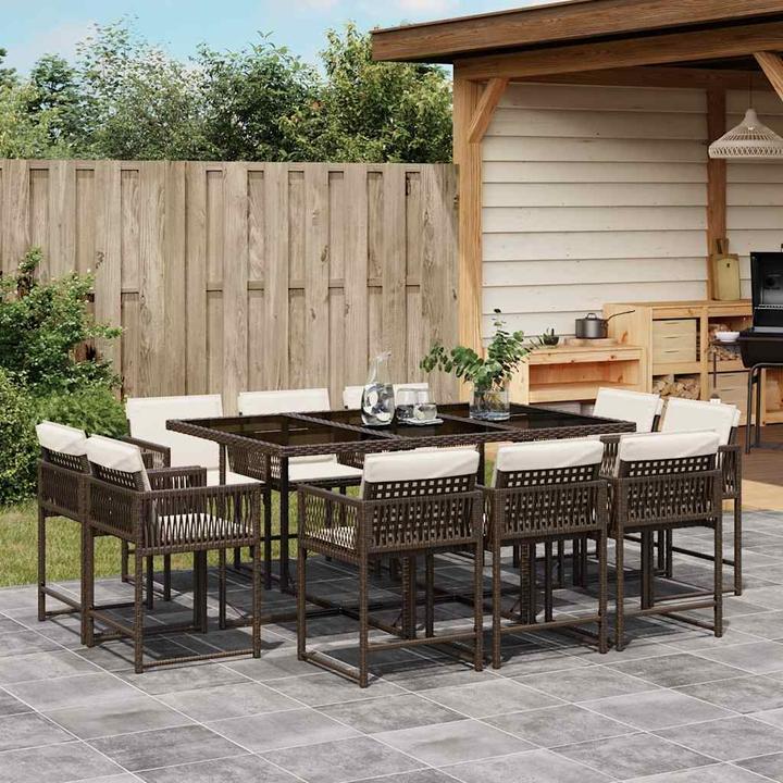 Produktbild vidaXL Garten Essgruppe (165 x 106 x 73 cm)