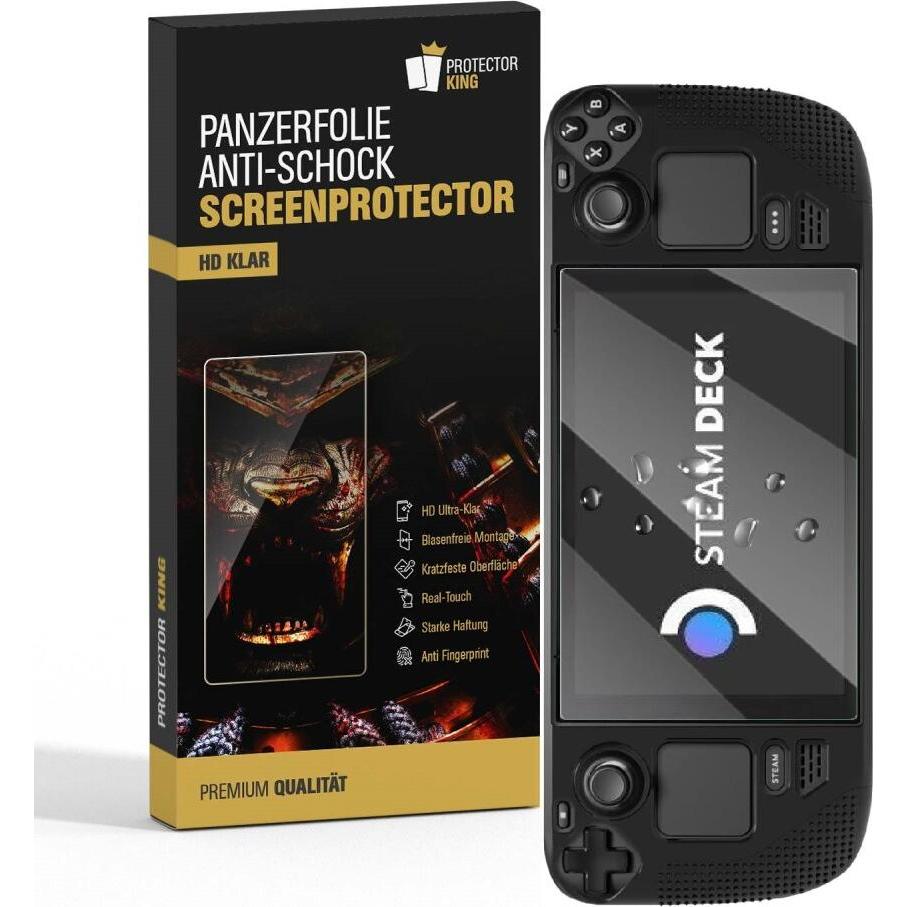 Thumbnail - Protectorking 1x 9H Panzerglas flexibel HD Klar, Weiteres Gaming Zubehör