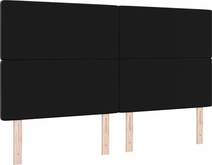 Produktbild VidaXL Schwarzes Kopfteil (180 x 7 x 128 cm)