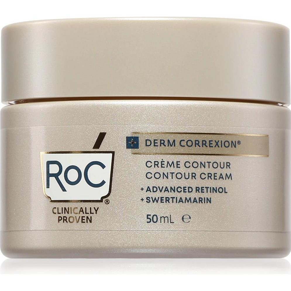Roc Derm Correxion Contour Cream for Face Neck and Jawline Sichtbare Gesichtsstraffung Hals Straffung (50 ml) (i337_34039)