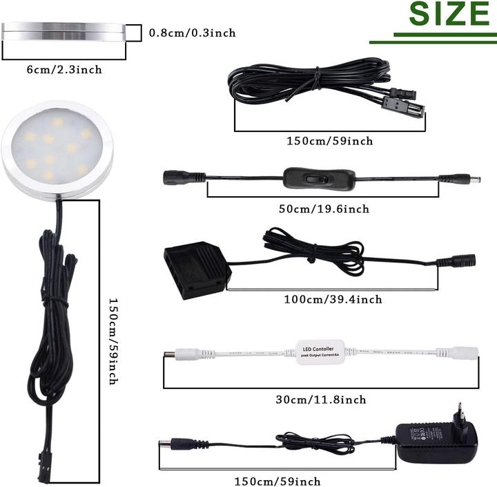 Immagine prodotto Aiboo Luci LED per armadietti