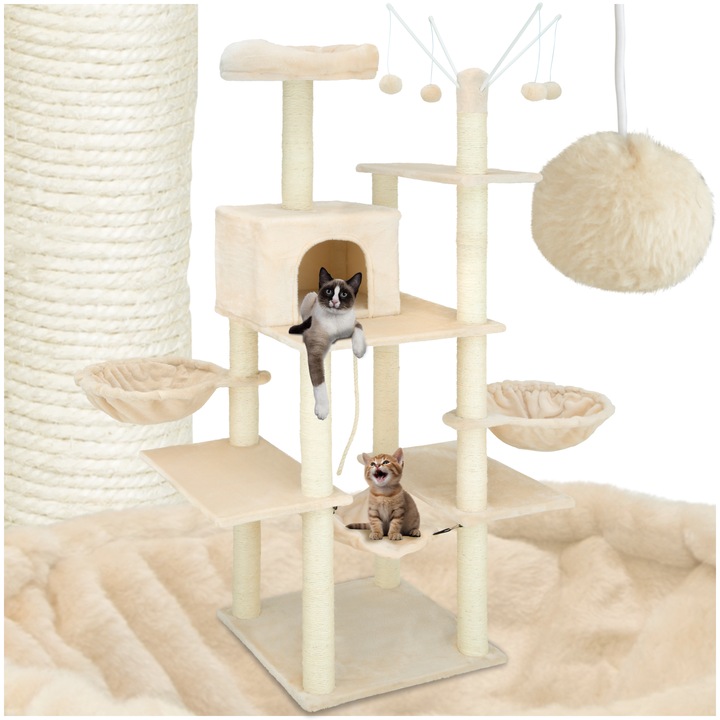 Produktbild tectake Lilou (165 cm, Beige)