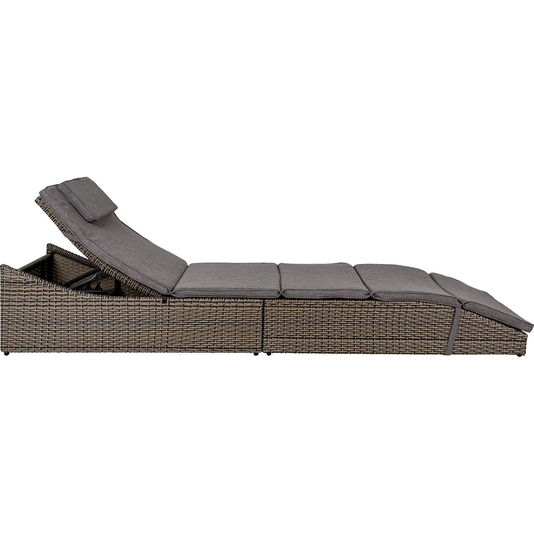 House Nordic, Liegestuhl, Split (200 cm)