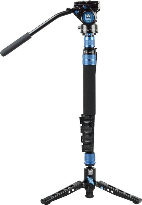 Produktbild Sirui P-325FS Carbon Einbeinstativ 148cm mit VA-5 Videoneiger (Neuheit) (Carbon, Metall)