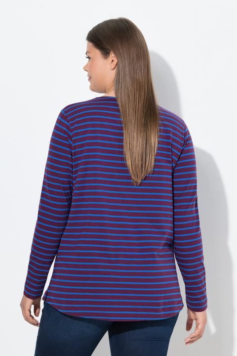 Produktbild Laurasøn Ringelshirt, Langarm, Rundhalsausschnitt (48)
