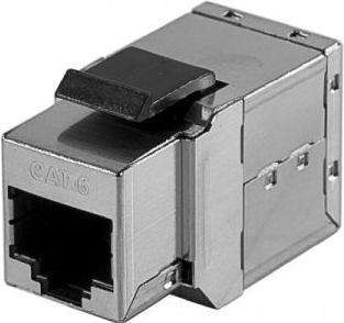Exertis Connect Keystone Modul RJ45 Buchse an RJ45 Buchse, Cat.6 Dieses Modul können Sie z.B. zum Verlängern einer N (Keystone Modul)