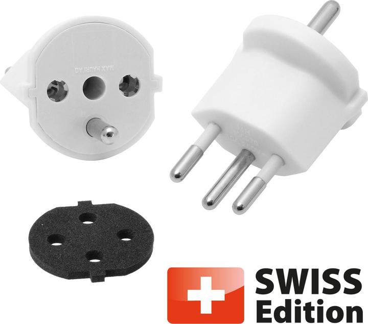 Produktbild Max Hauri Fixadapter Kupplung Schuko (CEE 7/7)