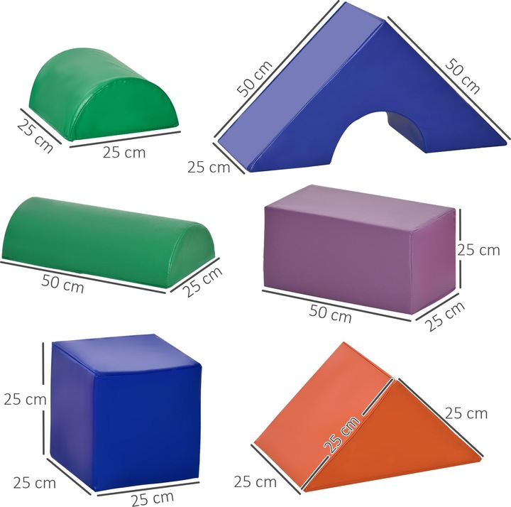 Actual product image Homcom Soft components