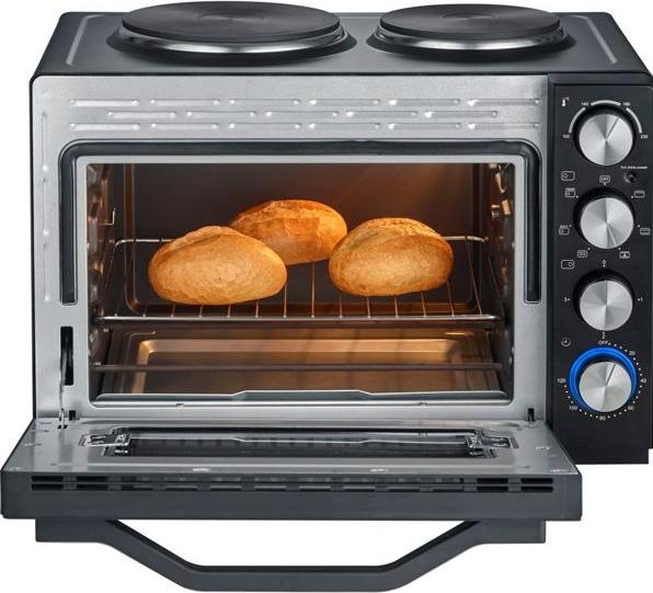 Immagine prodotto Severin TO2074 Forno per cottura e tostatura nero / acciaio inox spazzolato