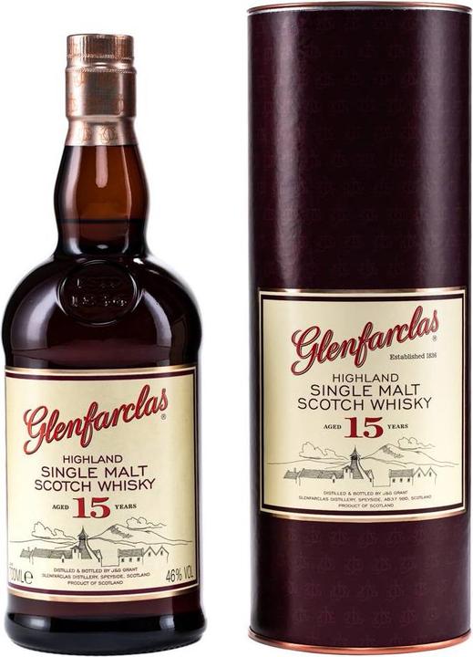 Produktbild Glenfarclas 15 Years (Single Malt, Scotch Whisky, 1 x 70 cl)