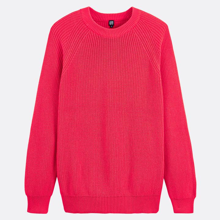 Produktbild La Redoute Collections Signature Strickpullover aus Baumwolle (M)