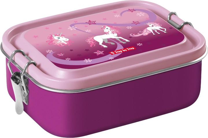 Step by Step Brotzeitbox Edelstahl-Lunchbox