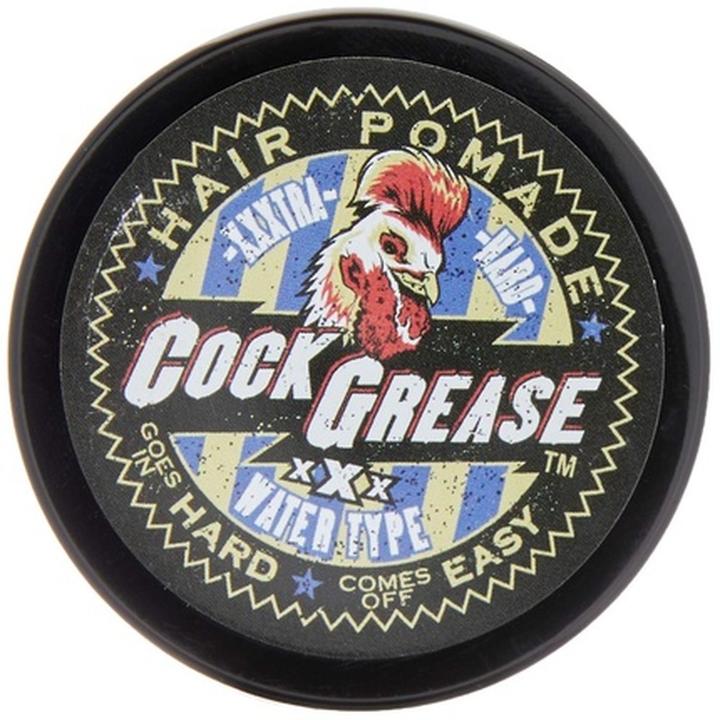 Actual product image Cock Grease Extra Hard Water Type Hair Pomade 50 g (Hair wax)