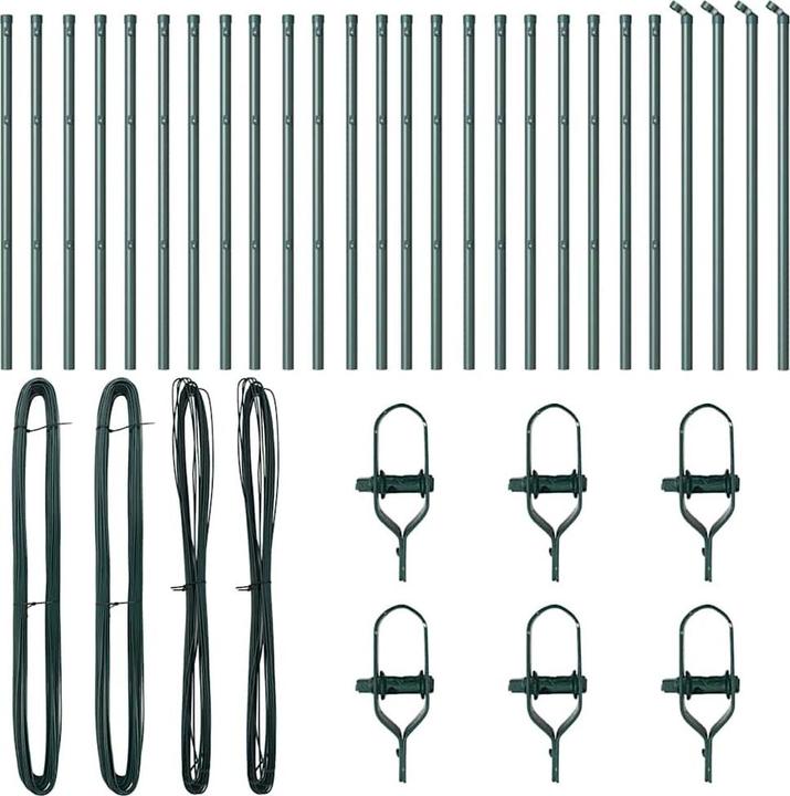 Actual product image vidaXL Zaunpfosten