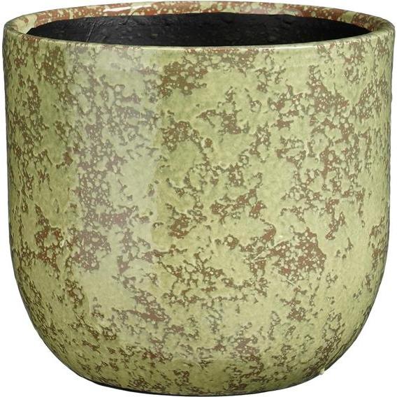 Mica, Vaso da fiori, Flower pot SANDRO 1193422, ceramics, green