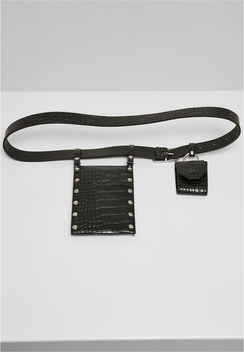 Produktbild Urban Classics Croco Synthetic Leather Belt With Pouch (L)