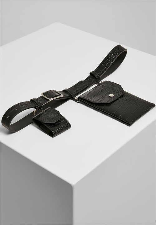 Produktbild Urban Classics Croco Synthetic Leather Belt With Pouch (L)
