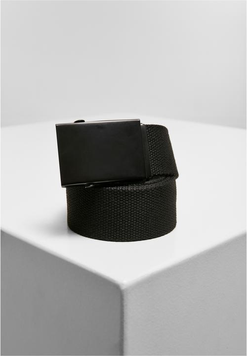 Produktbild Urban Classics Check And Solid Canvas Belt 2-Pack (S, M)