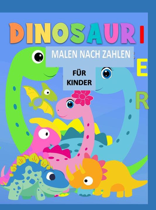 Produktbild Malen nach Zahlen - Dinosaurier