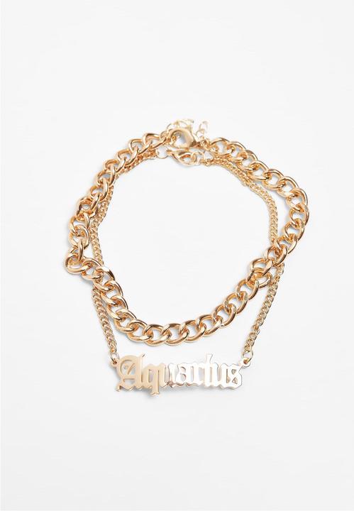Image du produit Urban Classics Zodiac Golden Anklet - 17154 (80% fer 20% acier inoxydable)