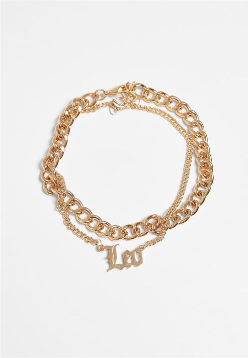 Image du produit Urban Classics Zodiac Golden Anklet - 17154 (80% fer 20% acier inoxydable)