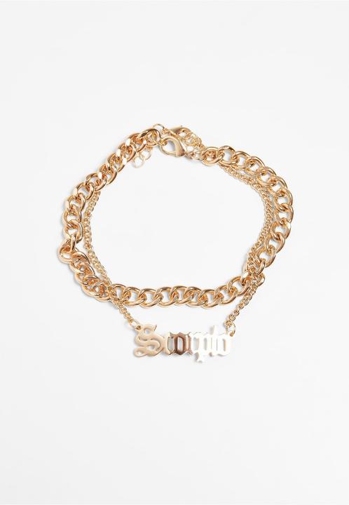Produktbild Urban Classics Zodiac Golden Anklet (80% Eisen 20% Rostfreier Stahl)