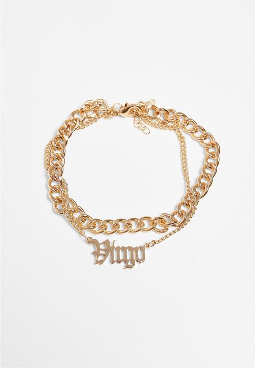 Image du produit Urban Classics Zodiac Golden Anklet - 17154 (80% fer 20% acier inoxydable)