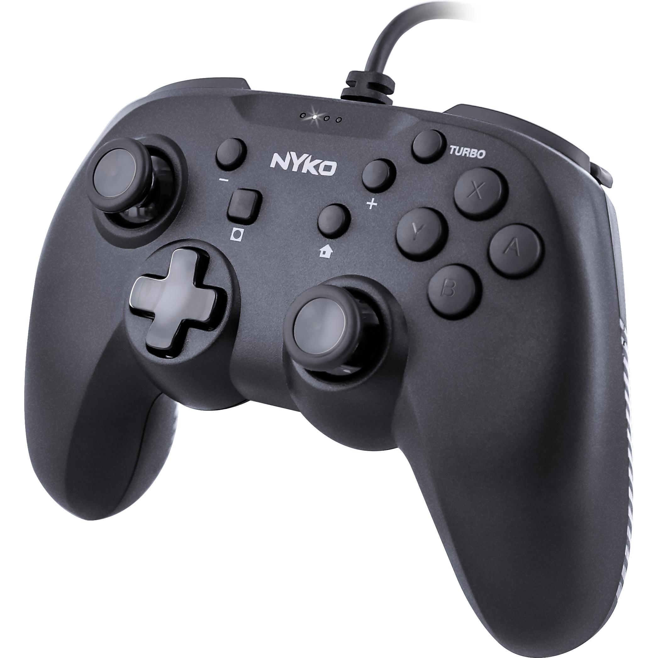 Nyko Prime Wired Controller - Black For Switch (DSi XL), Controller gaming, Nero