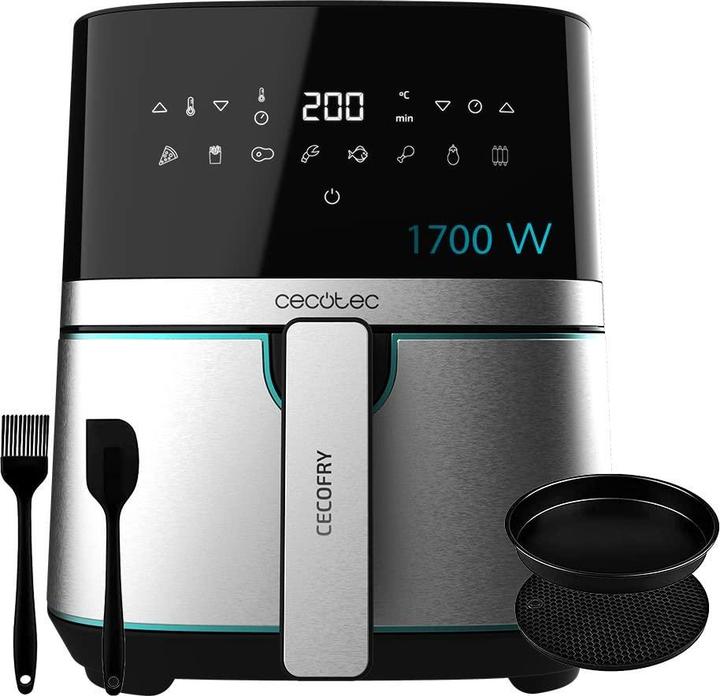 Actual product image Cecotec Freidora Dietetica Cecofry Full Inox 5500 Pro Con Accesorios