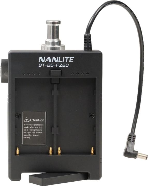 Immagine prodotto Nanlite BT-BG-FZ60 Akku-Handgriff (Impugnatura, Maniglia della batteria)