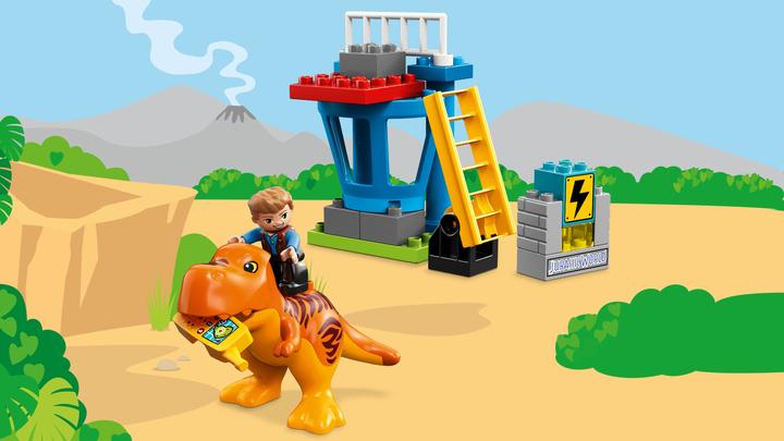 Produktbild LEGO DUPLO T-Rex Aussichtsplattform (10880)