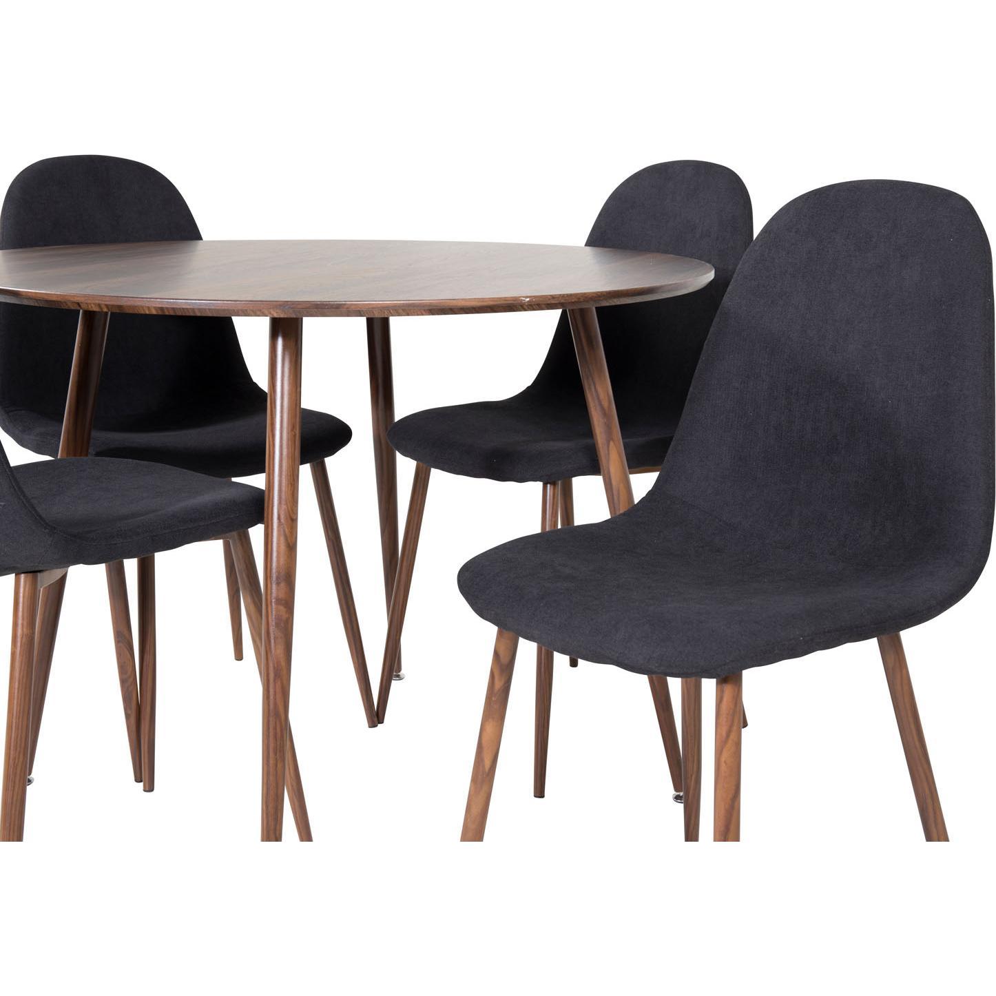 Thumbnail - Ebuy24, Esstisch, Essgruppe Plaza 27 (5-teilig) (L100 x T100 x H75 cm)