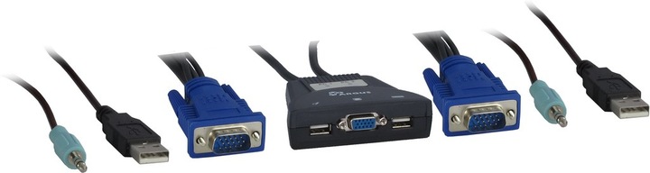Image du produit Intertech Commutateur de câble KVM KVM-LS-21JA
