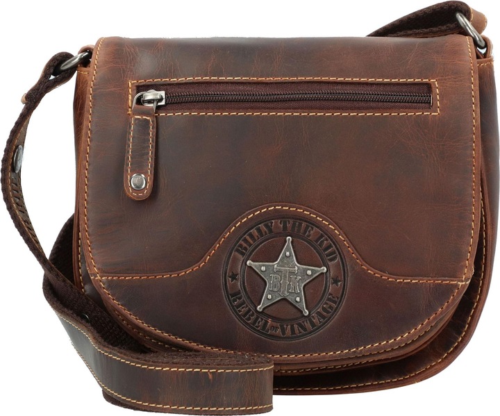 Billy the Kid Ranger Umhängetasche Leder 22 cm