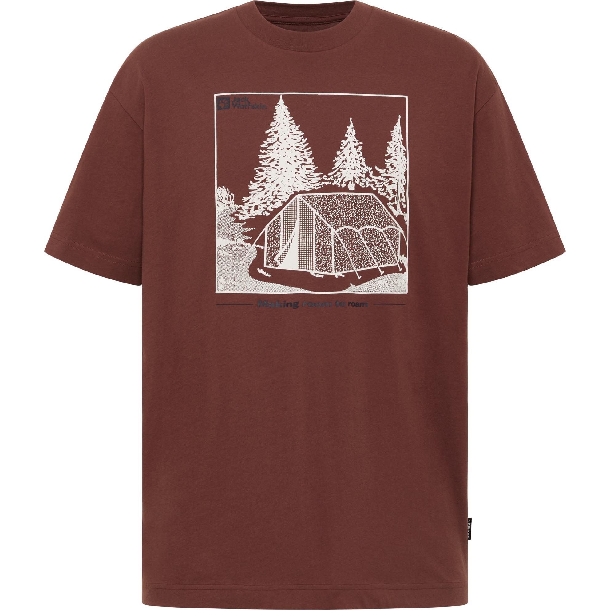 Jack Wolfskin, Herren, Sportshirt, Freeroamer T M (XL), Braun, XL