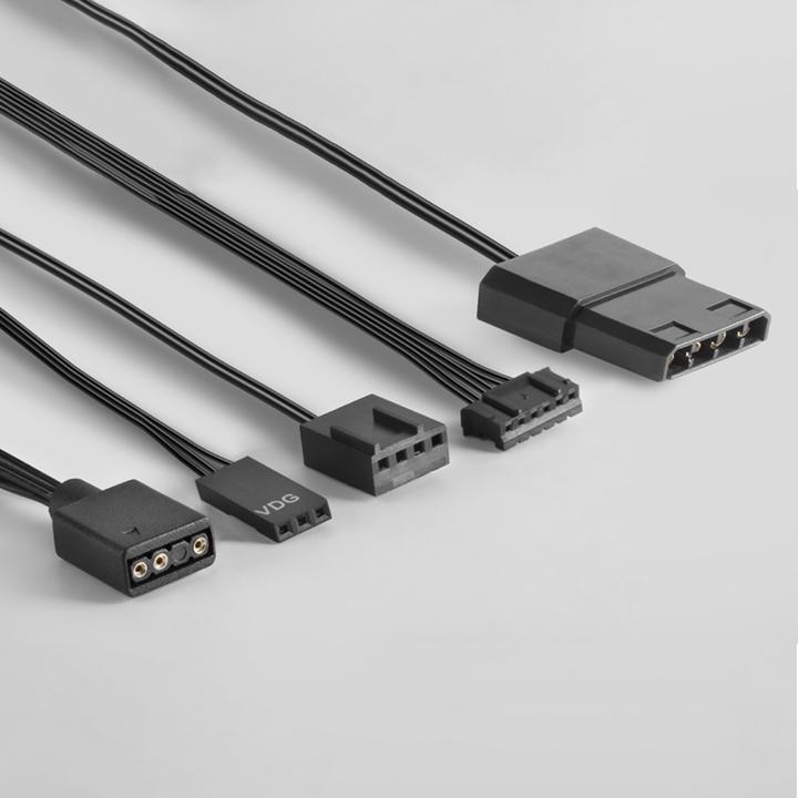 Image du produit Mars Gaming Ventilateur Boitier Mf-3d RGB - 12cm (Noir) (120 mm, 1 x)