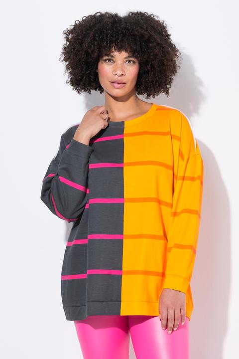 Produktbild Angel of Style Sweatshirt, oversized, Streifenmix (56)