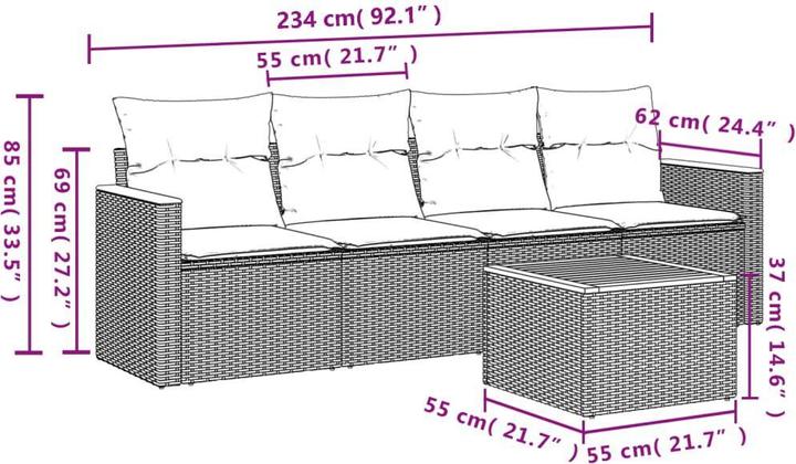 Produktbild vidaXL Ophelie