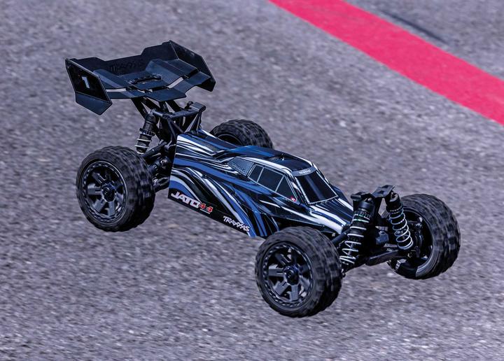Produktbild Traxxas JATO 4x4 BL2S Brushless blau 1/8 RTR, HD-Teile, ohne Akku/Lader (RTR Ready-to-Run)