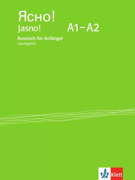 Produktbild Jasno! Lösungsheft A1-A2 (Deutsch, 2014)