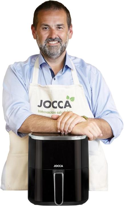 Actual product image Jocca Airfryer - Heteluchtfriteuse - 5 Liter - 1450W - Zwart
