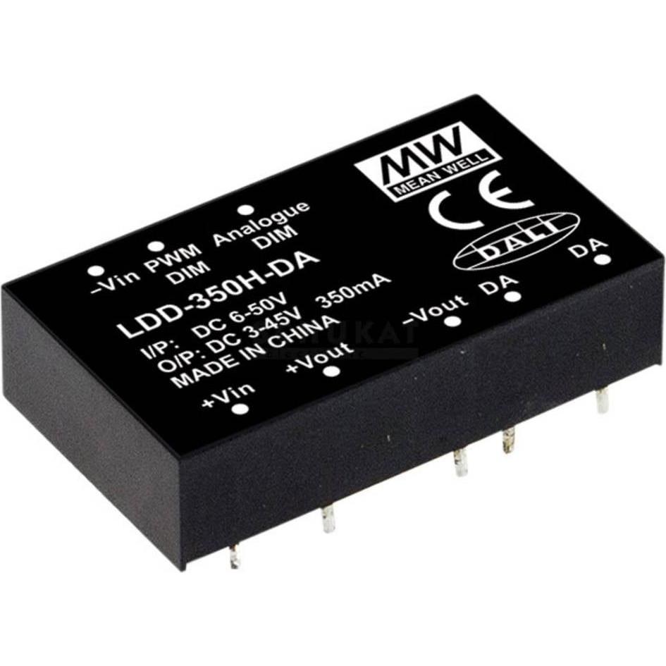 MeanWell, Accessori per illuminazione, MEAN WELL LDD-1400H-DA, 50 W, IP20, 36 V, 40,6 mm, 18 g