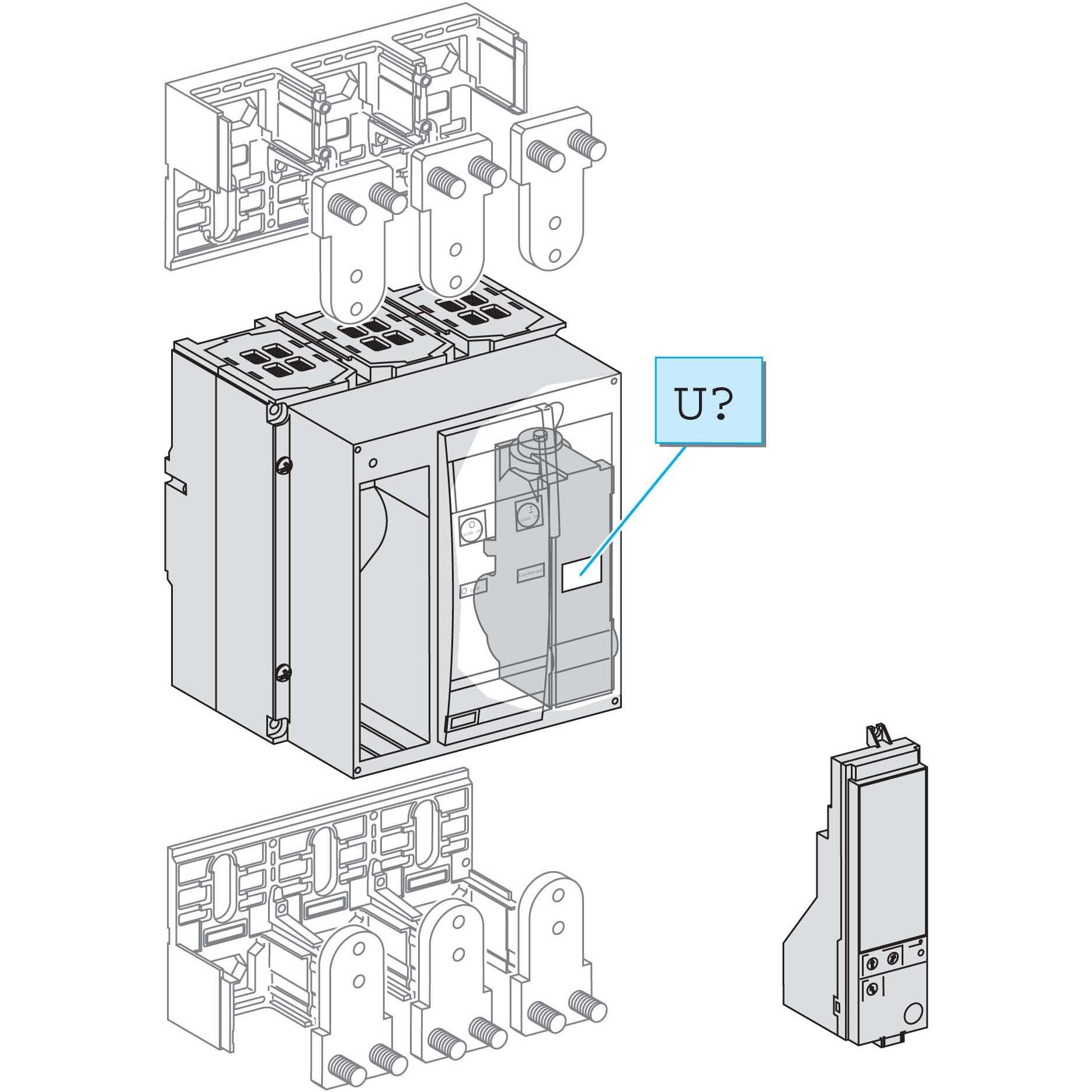 Thumbnail - Schneider Electric Leistungstrennschalter, Relais