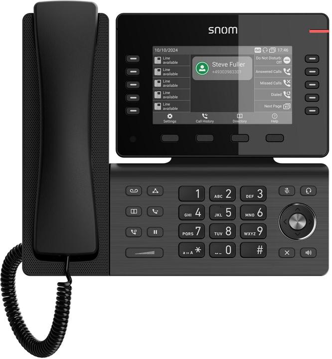 Actual product image Snom D815 VOIP telephone (SIP) without power supply unit