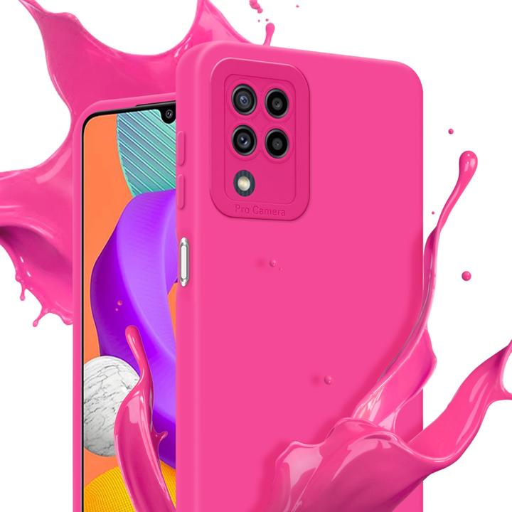 Actual product image Cadorabo Case for Samsung Galaxy M22 / M32 4G in TPU Fluid LM162 Style (Samsung Galaxy A32, Samsung Galaxy M22)