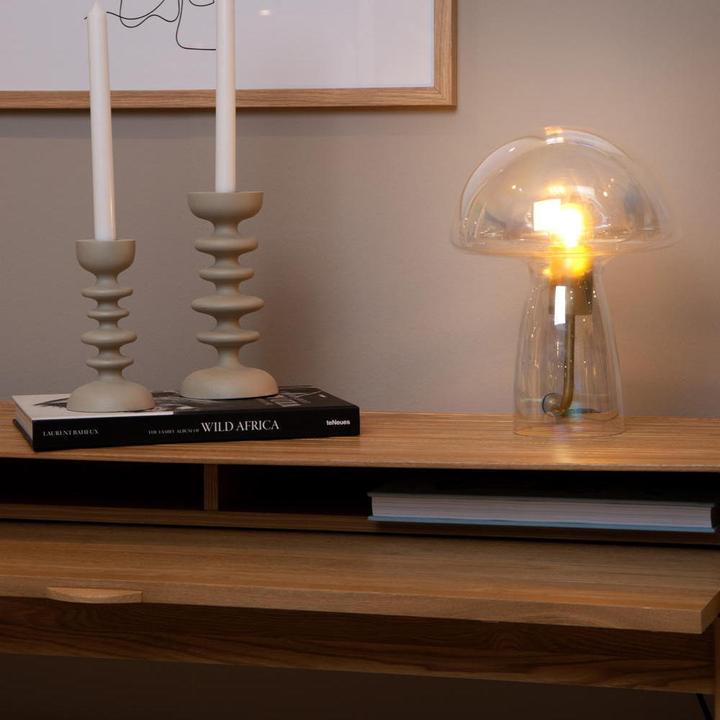 Image du produit Lucide FUNGO - Lampe de table - 1xE27 - Transparent 10514/01/60 (E27)