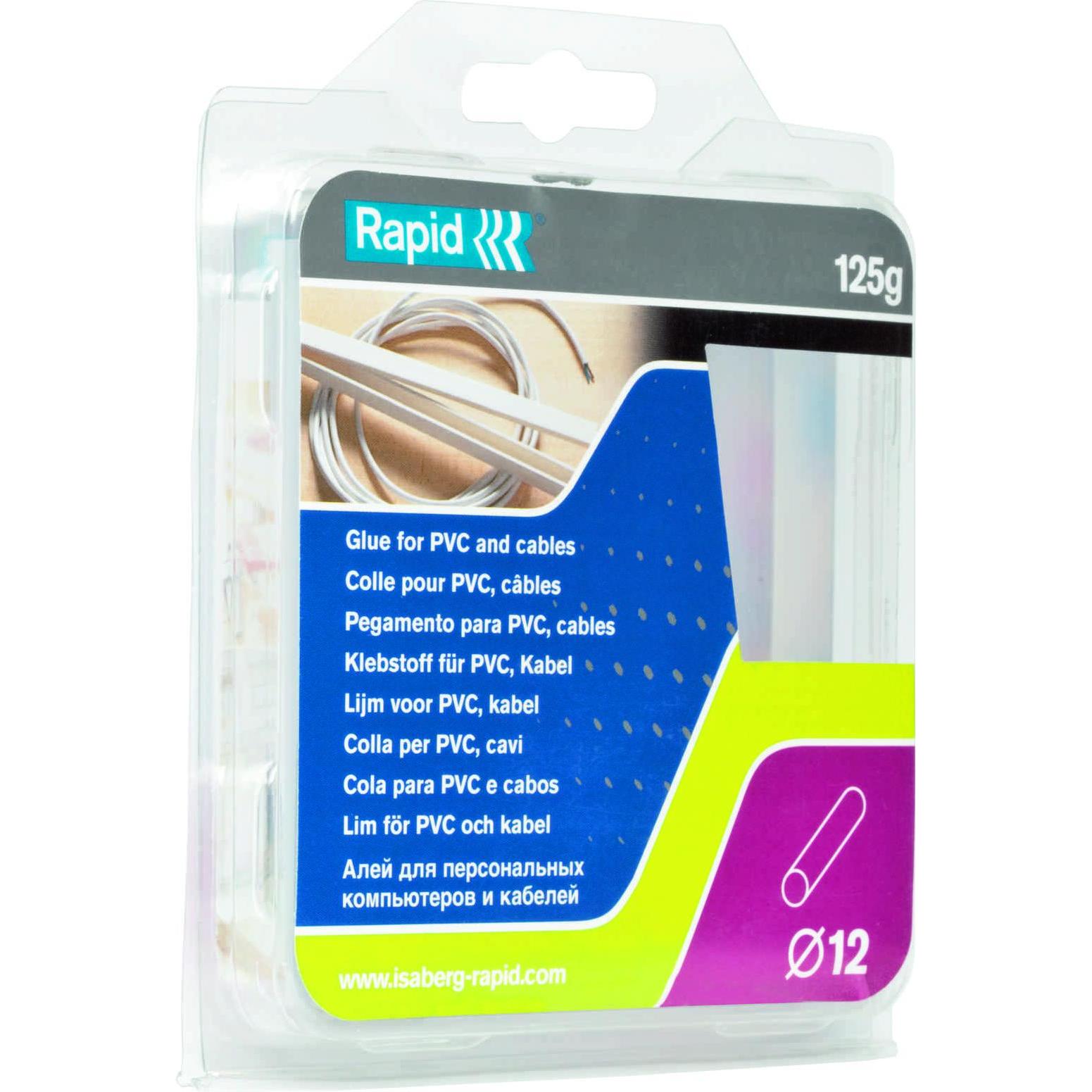 Thumbnail - Rapid, Heisskleber, PVC & Kabel Klebesticks Ø12x94mm 14 Stück